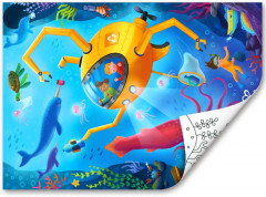 Пазл-раскраска «Морская спасательная служба. 2 в 1» - Фото 4