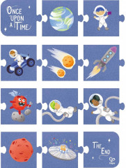 Набор пазлов «Космические приключения» - Фото 6