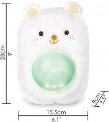 Игрушка-ночник «Музыкальный друг-медвежонок» - Фото 2