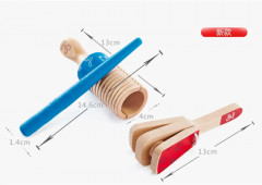 Набор музыкальных инструментов «Трещотка Дуо» - Фото 4