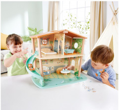Дом кукольный с мебелью «Дом в джунглях семьи тигров» - Фото 1