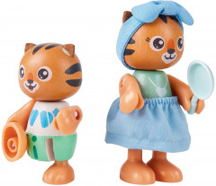 Дом кукольный с мебелью «Дом в джунглях семьи тигров» - Фото 3