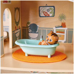 Дом кукольный с мебелью «Дом в джунглях семьи тигров» - Фото 5