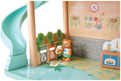 Дом кукольный с мебелью «Дом в джунглях семьи тигров» - Фото 6