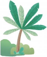 Дом кукольный с мебелью «Дом в джунглях семьи тигров» - Фото 8