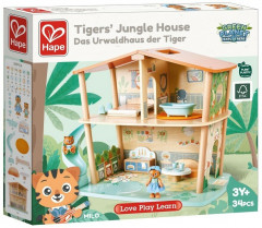 Дом кукольный с мебелью «Дом в джунглях семьи тигров» - Фото 9