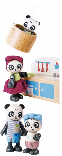 Дом кукольный с мебелью