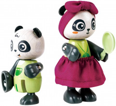 Дом кукольный с мебелью «Бамбуковый дом семьи панд» - Фото 5