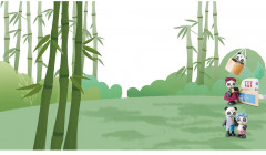 Дом кукольный с мебелью «Бамбуковый дом семьи панд» - Фото 9