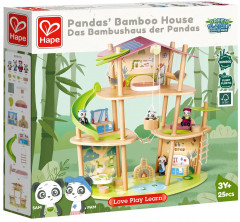 Дом кукольный с мебелью «Бамбуковый дом семьи панд» - Фото 10