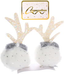 Набор зажимов для волос «Рожки оленёнка» - Фото 2