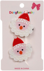 Набор заколок для волос детских «Дед Мороз» - Фото 3