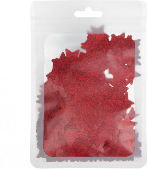 Конфетти «Звёздочки голограмма»