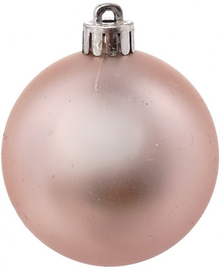 Набор игрушек ёлочных «Вензель розовый»