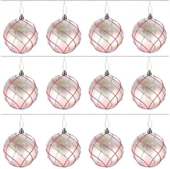 Набор игрушек ёлочных «Алмазная сетка»