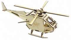 Деревянный конструктор «Вертолет Полиция» - Фото 1