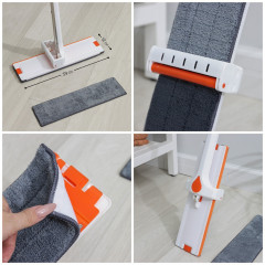 Швабра с отжимом и водосгоном - Фото 1