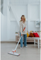 Швабра с отжимом и водосгоном - Фото 7