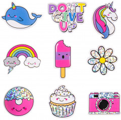 Набор для декорирования обуви «Rainbow Street Chic» - Фото 5