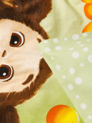 Комплект постельного белья «Чебурашка. Апельсиновый рай» - Фото 1