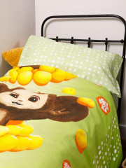 Комплект постельного белья «Чебурашка. Апельсиновый рай» - Фото 6