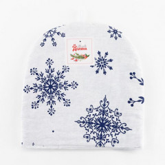 Грелка для чайника «Синие снежинки» - Фото 4