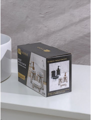 Набор аксессуаров для ванной комнаты «Геометрика» - Фото 9