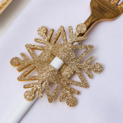 Набор для декора столовых предметов «Снежинка» - Фото 1