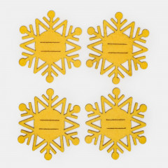 Набор для декора столовых предметов «Снежинка» - Фото 3