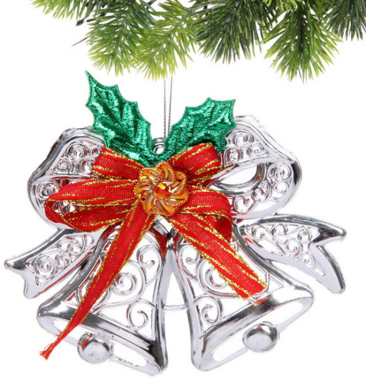 Подвеска на ёлку «Зимние колокольчики»