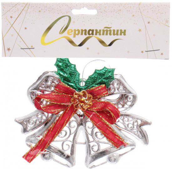 Подвеска на ёлку «Зимние колокольчики»