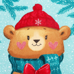 Набор полотенец кухонных «Новогодняя Сказка праздник в городе» - Фото 3