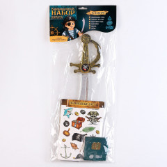 Набор карнавальный с игрой дуббль «Пиратcкая жизнь» - Фото 5