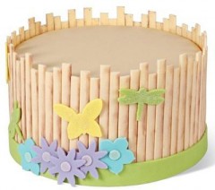 Набор листов и форм для вырезания «Цветы в саду» (7 предметов) - Фото 3