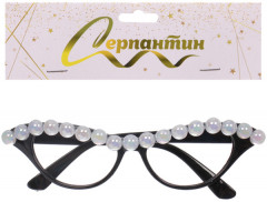 Очки карнавальные «Жемчуг» - Фото 2