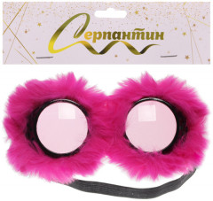 Очки карнавальные «Перья» - Фото 3