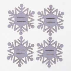 Набор для декора столовых предметов «Снежинка» - Фото 3