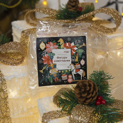 Фигура светодиодная «Подарки с бежевой лентой» - Фото 4