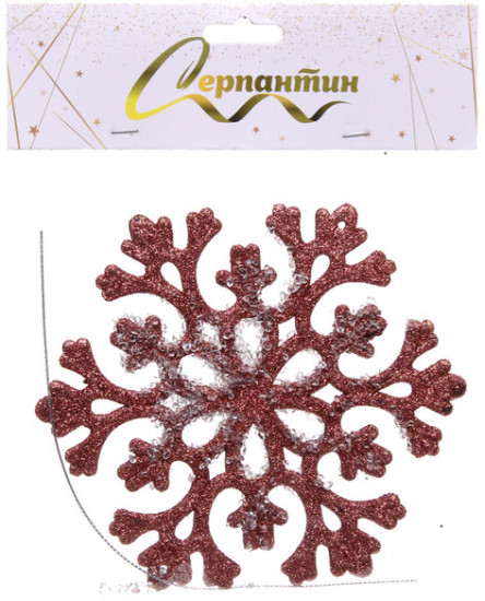 Подвеска на ёлку «Снежный день»