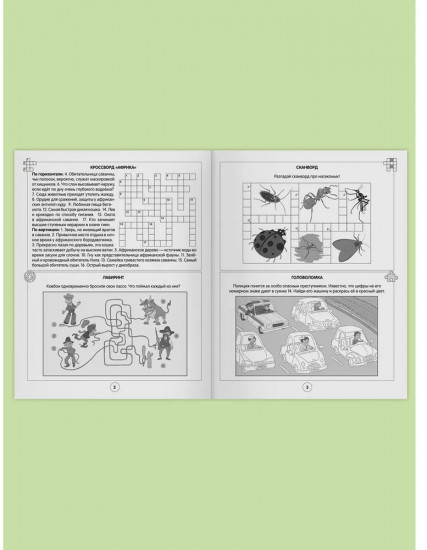 Большая книга кроссвордов. Кроссворды от 9 до 99