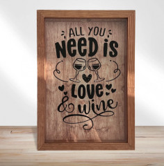 Копилка для пробок «All you need is» - Фото 1