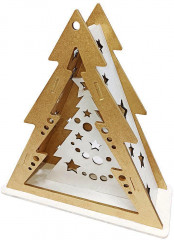 Набор для творчества «Настольный фонарь. Новогодняя елочка» - Фото 5