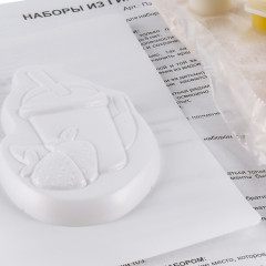 Магниты из гипса «Фруктовый коктейль» - Фото 3