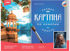 Раскраска по номерам «Леди Холод» - Фото 2