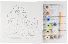 Раскраска по номерам «Весельчак» - Фото 2