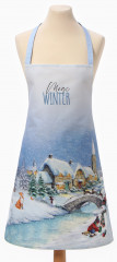 Фартук «Рождественский вечер» - Фото 1
