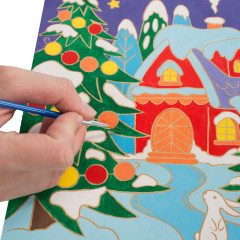 Роспись по дереву «Зима» - Фото 6