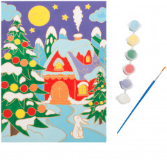 Роспись по дереву «Зима» - Фото 7