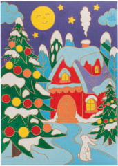 Роспись по дереву «Зима» - Фото 8