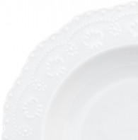 Набор тарелок суповых «Белый узор» - Фото 3